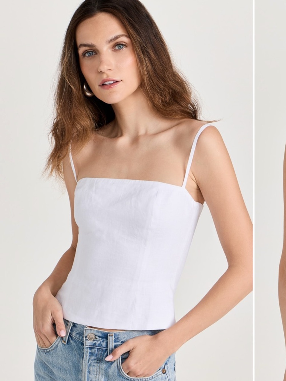 Reformation Overland Linen Top
